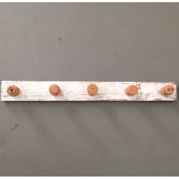 Handmade Champagne Cork Jewelry Rack Hanging Rack - Picture 2 of 8